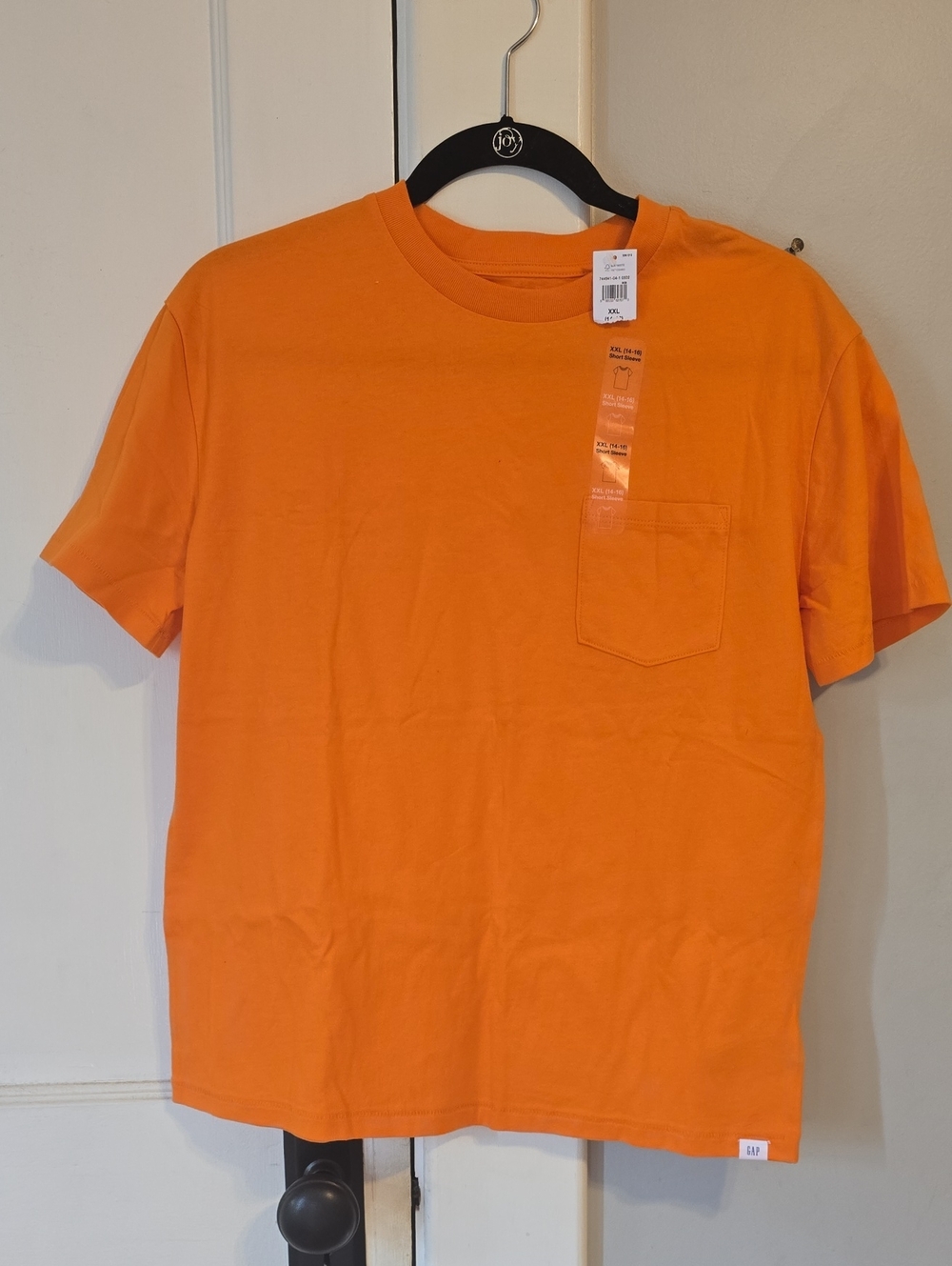 Gap Boys Orange Short Sleeve With Pocket